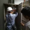 Maintenance Panel Klistrikan Input Output UPS