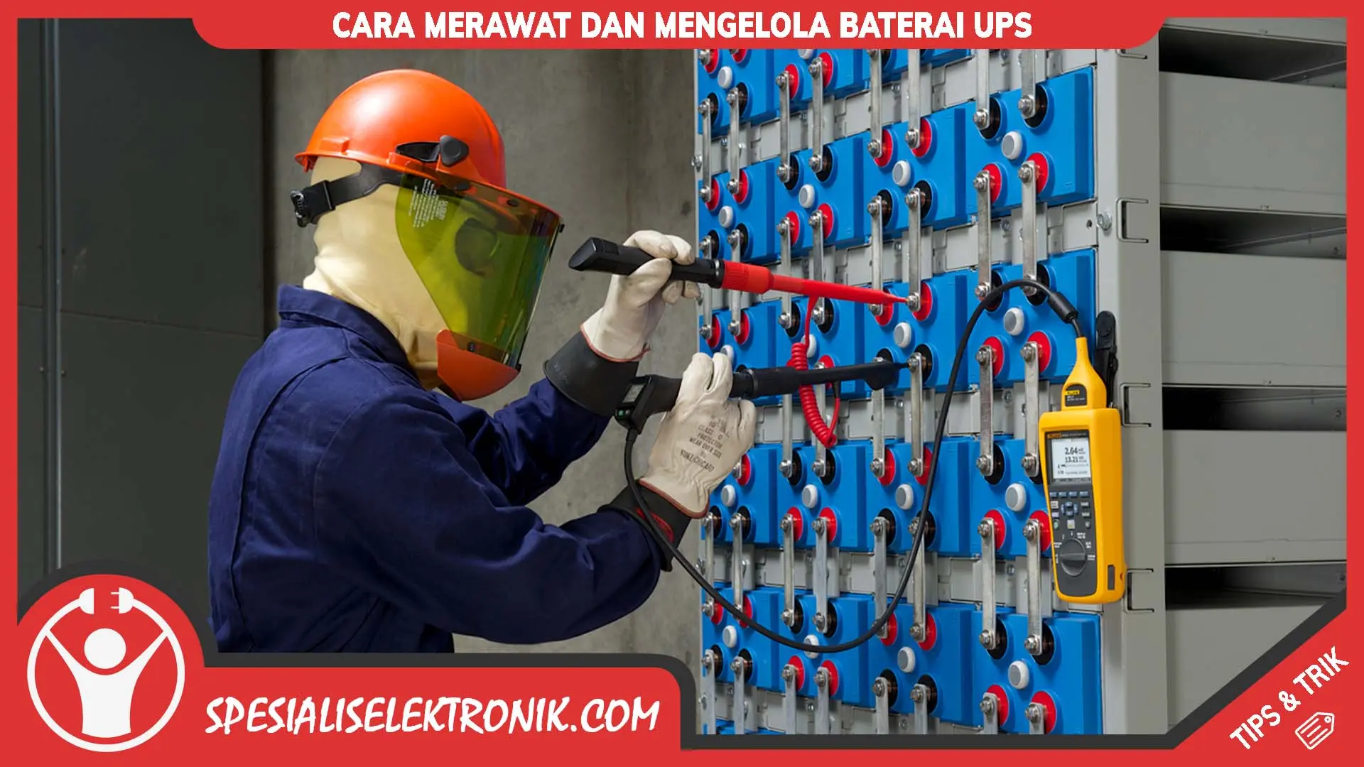 Cara merawat dan mengelola baterai UPS dengan benar