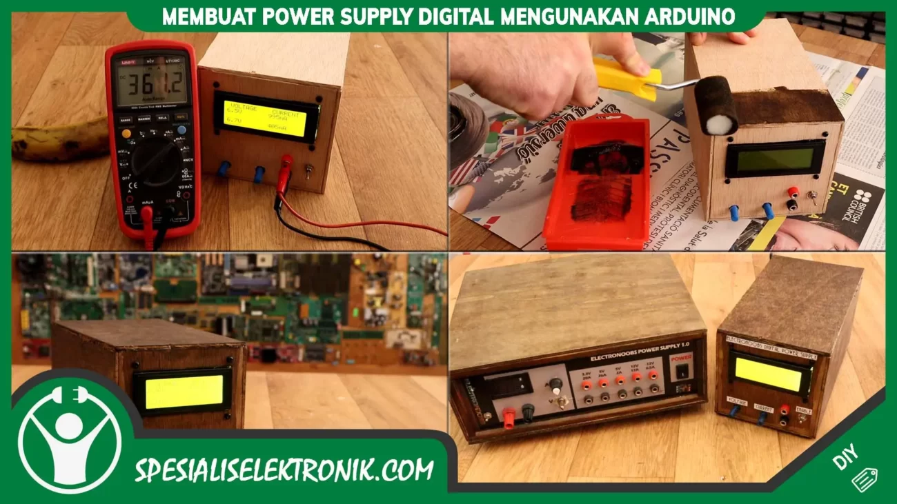 Membuat power supply digital mengunakan arduino 1