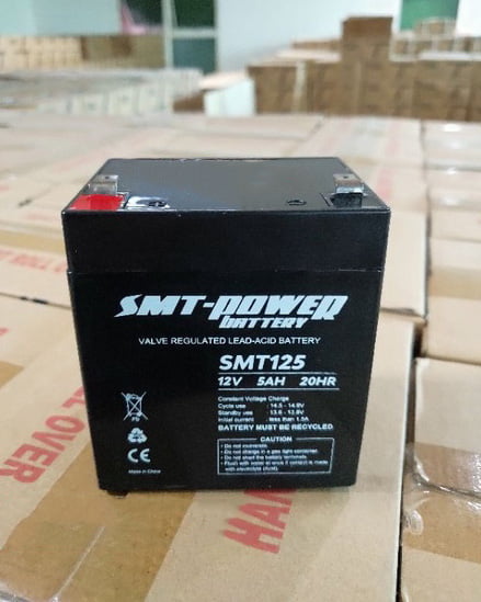 Baterai Battery Aki SMT POWER 12V 5Ah