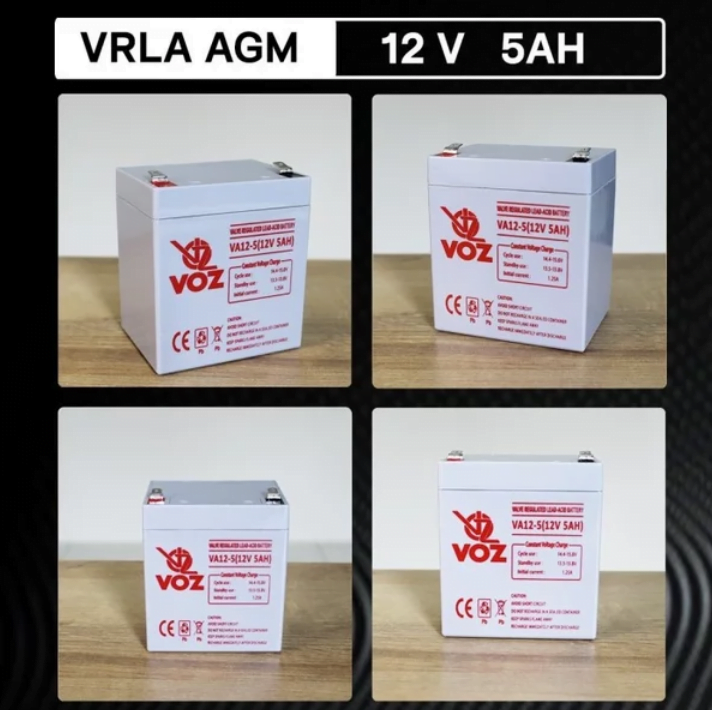 Baterai Battery Aki VOZ TF12-5 12V 5Ah