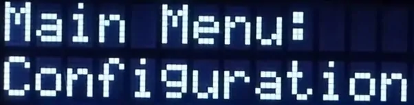 Setting IP UPS APC SRT Via LCD Configuration menu