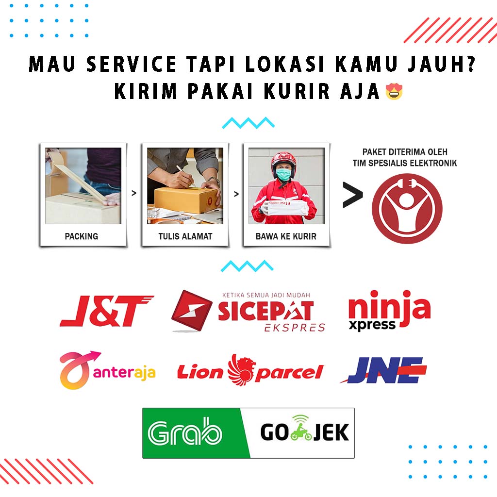 MAU SERVICE TAPI LOKASI KAMU JAUH - KIRIM PAKAI KURIR AJA