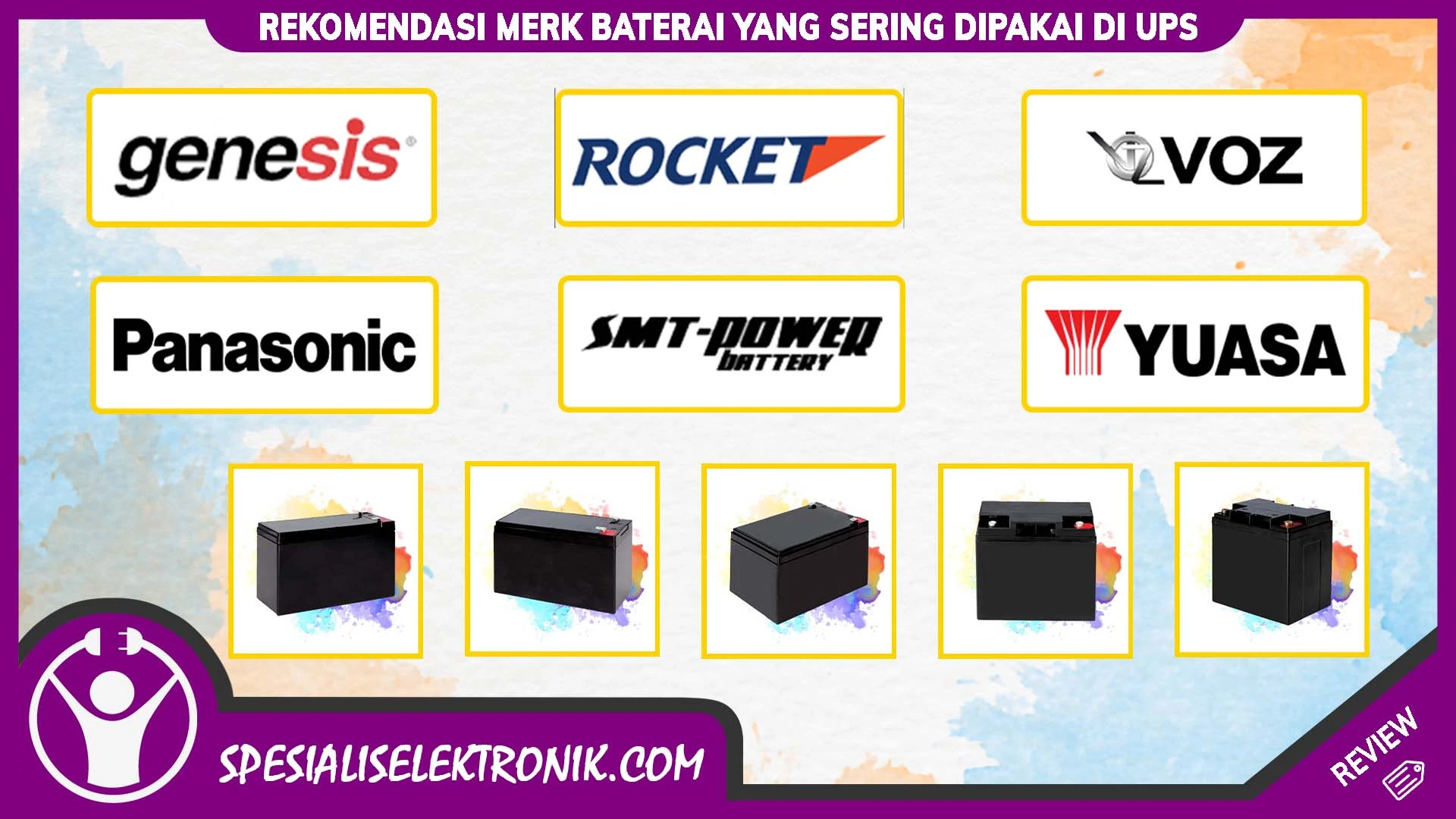 Rekomendasi Merk Baterai UPS