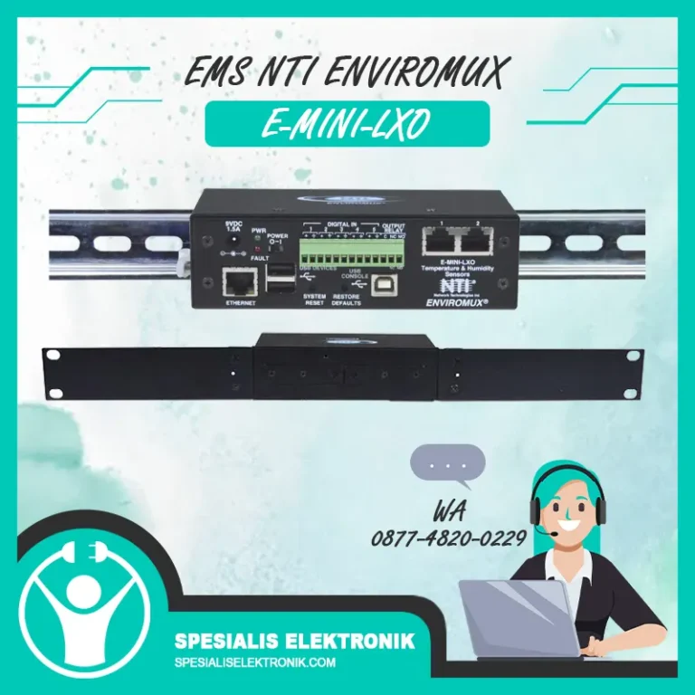 EMS NTI Enviromux E-MINI-LXO Rack Mount Rail KIT