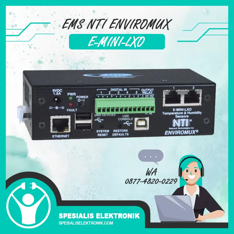EMS NTI Enviromux E-MINI-LXO