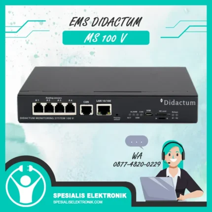 Tampak Depan EMS Didactum Monitoring System 100 V