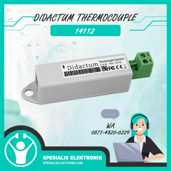 Didactum 14112 Thermocouple Converter IP-Sensor