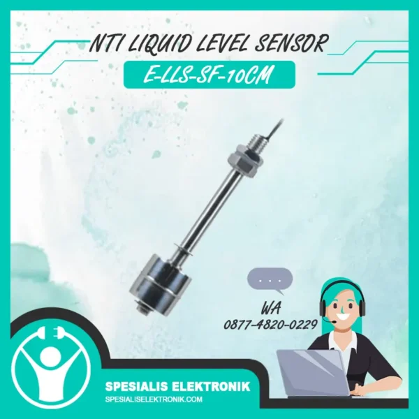 NTI E-LLS-SF-10CM Stainless Steel Vertical Liquid Level Float Switch