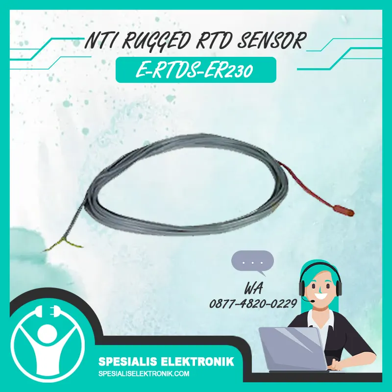 NTI E-RTDS-ER230 Rugged Encapsulated 100 Ohm RTD Sensor