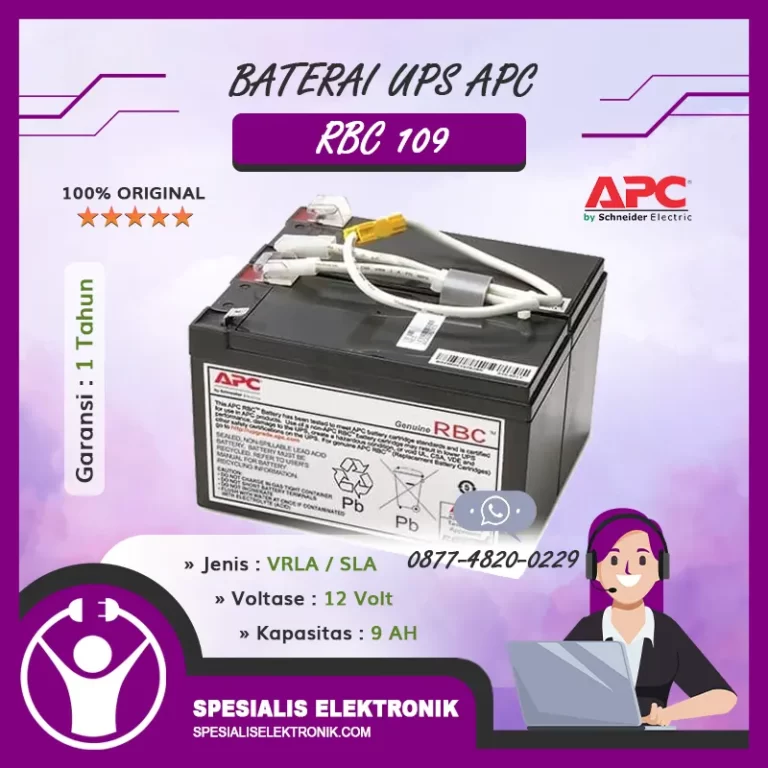Baterai UPS APC - RBC109