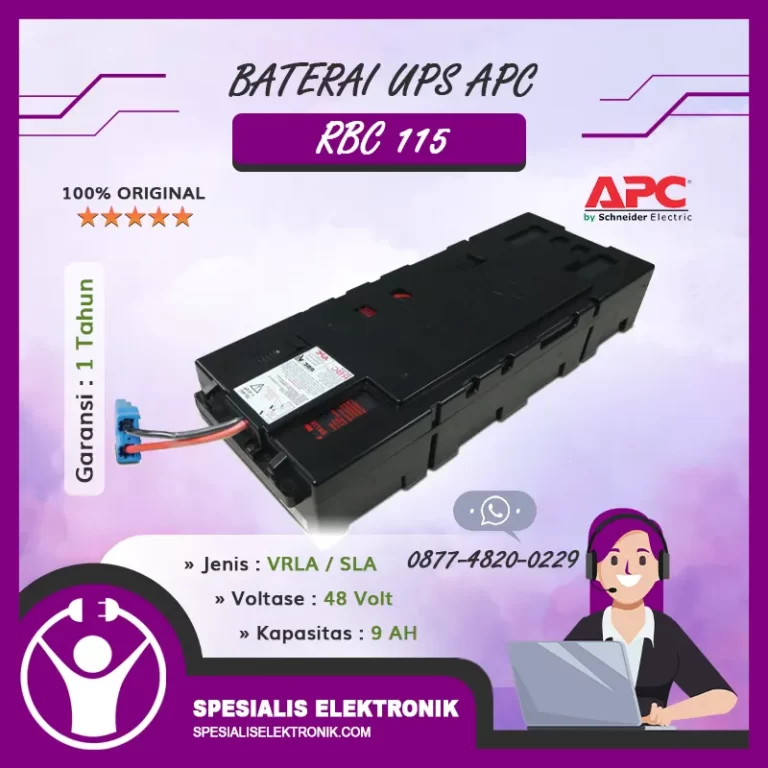 Baterai UPS APC - RBC115