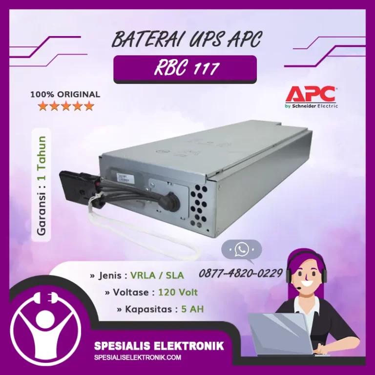 Baterai UPS APC - RBC117