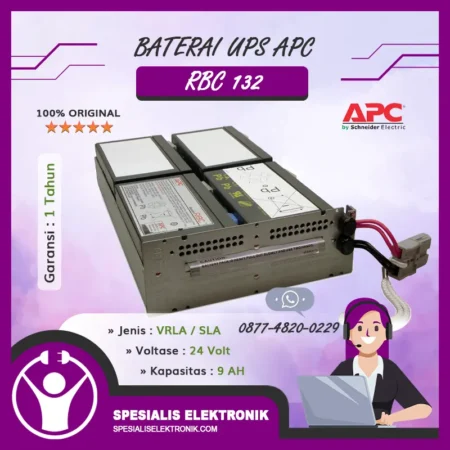 Baterai UPS APC - RBC132