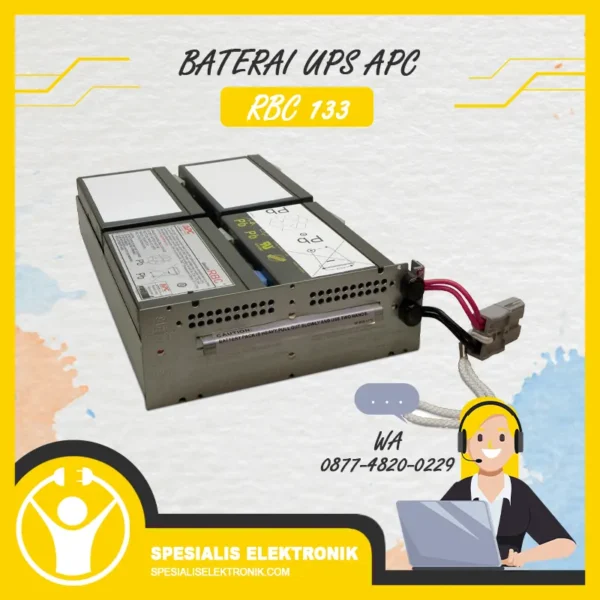 Baterai UPS APC - RBC133
