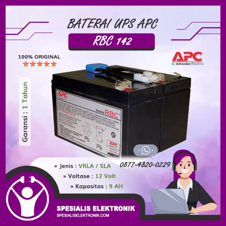 Baterai UPS APC - RBC142