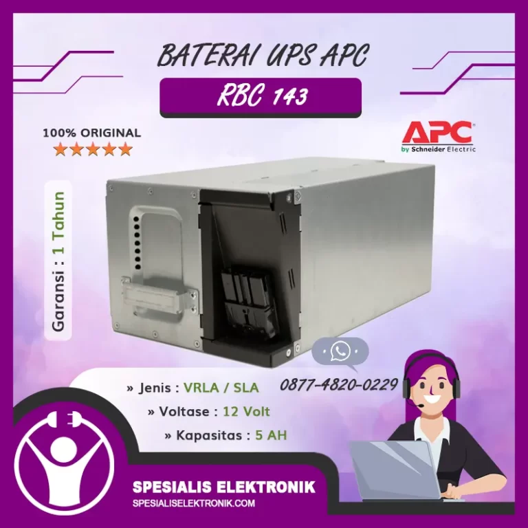 Baterai UPS APC - RBC143