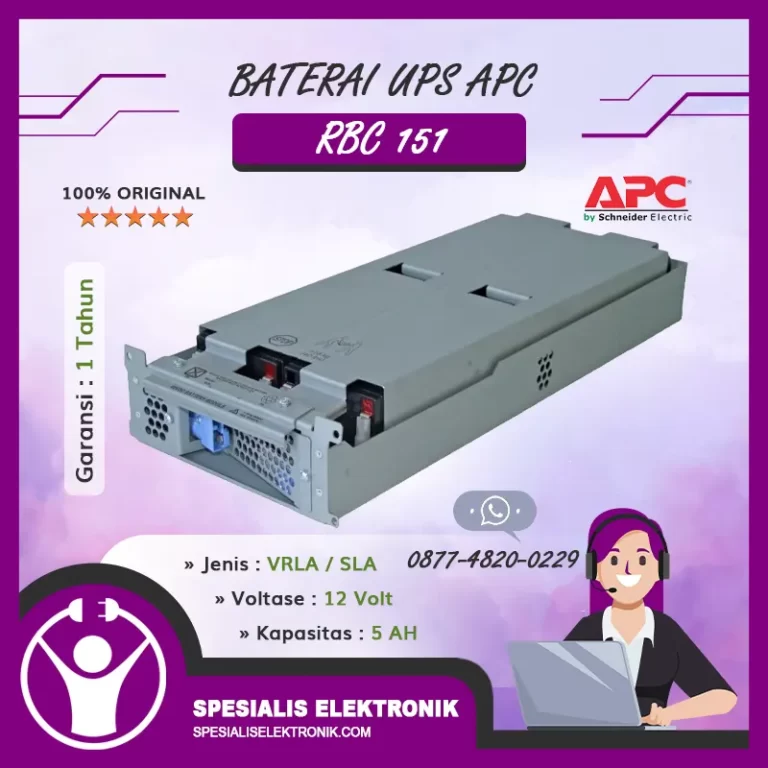 Baterai UPS APC - RBC151