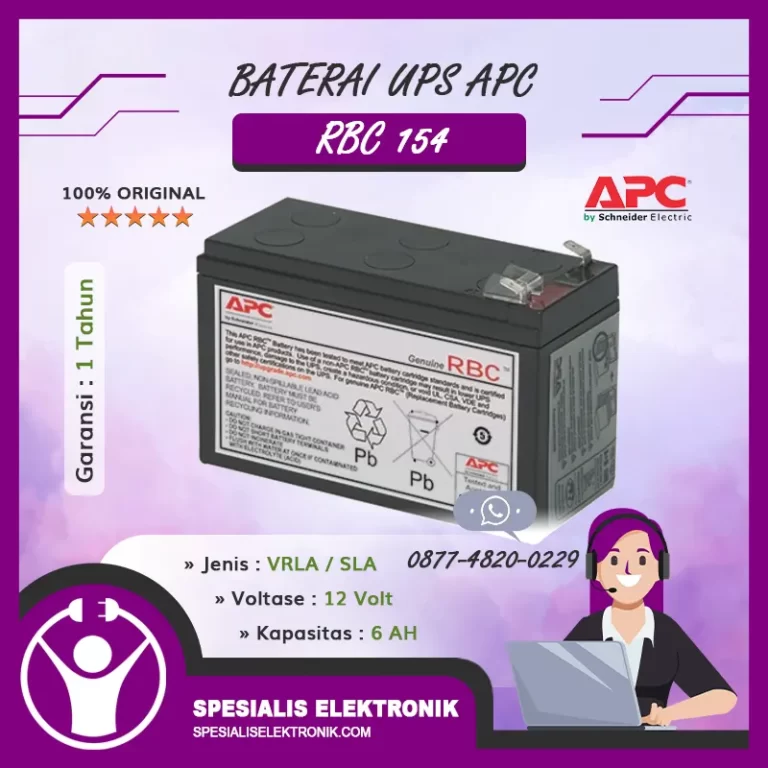 Baterai UPS APC - RBC154