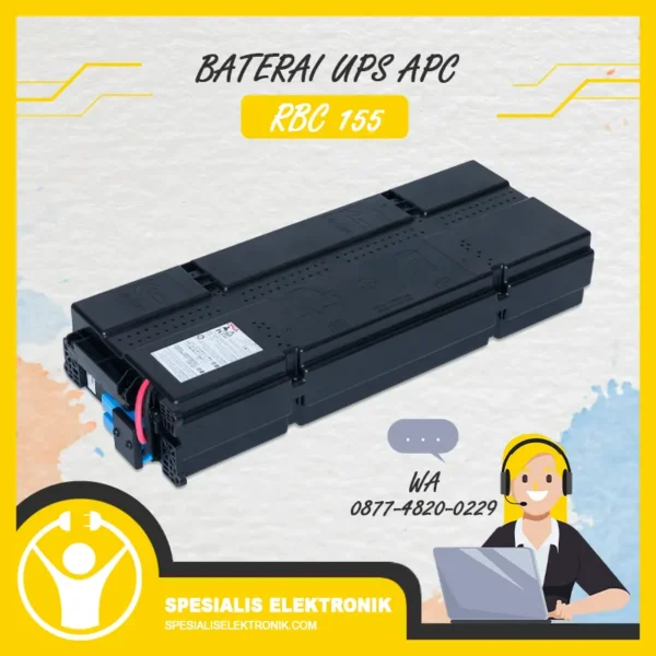 Baterai UPS APC - RBC155