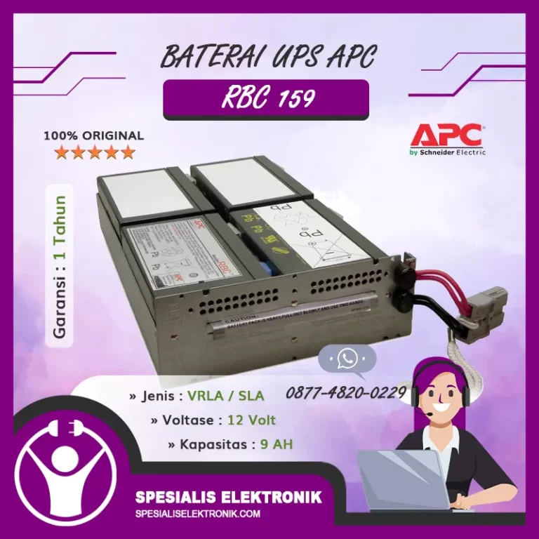 Baterai UPS APC - RBC159