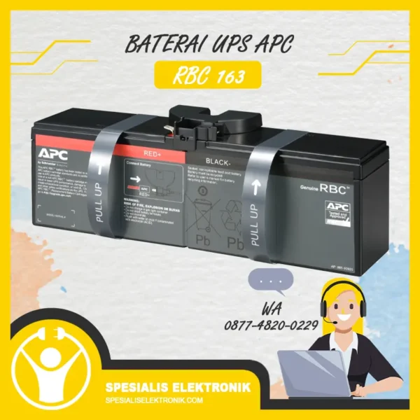 Baterai UPS APC - RBC163