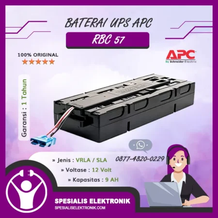 Baterai UPS APC - RBC57