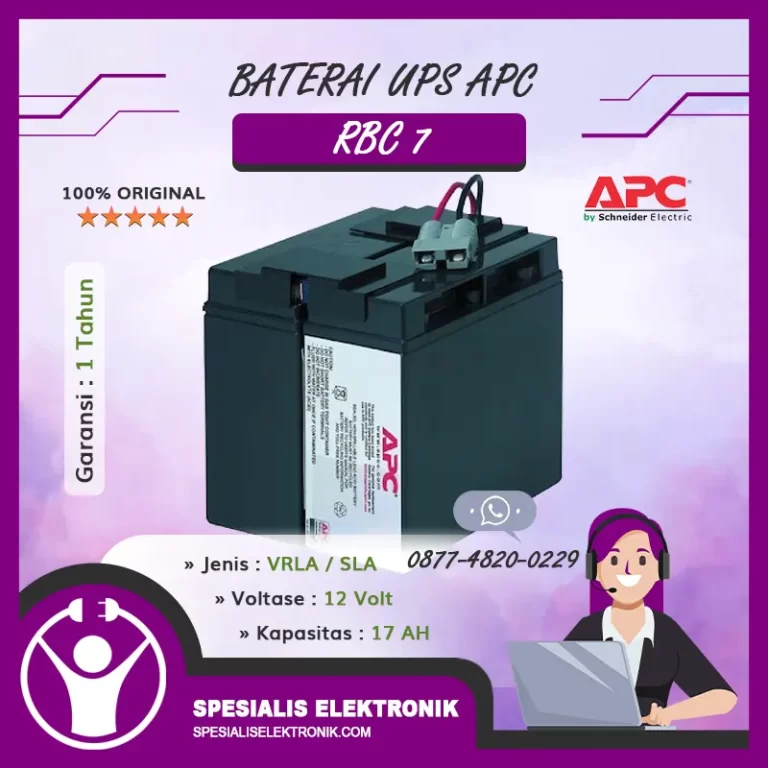 Baterai UPS APC - RBC7
