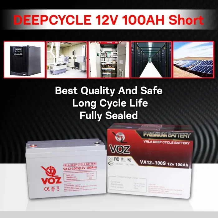 Baterai VOZ 12V 100AH - VA12-100 3