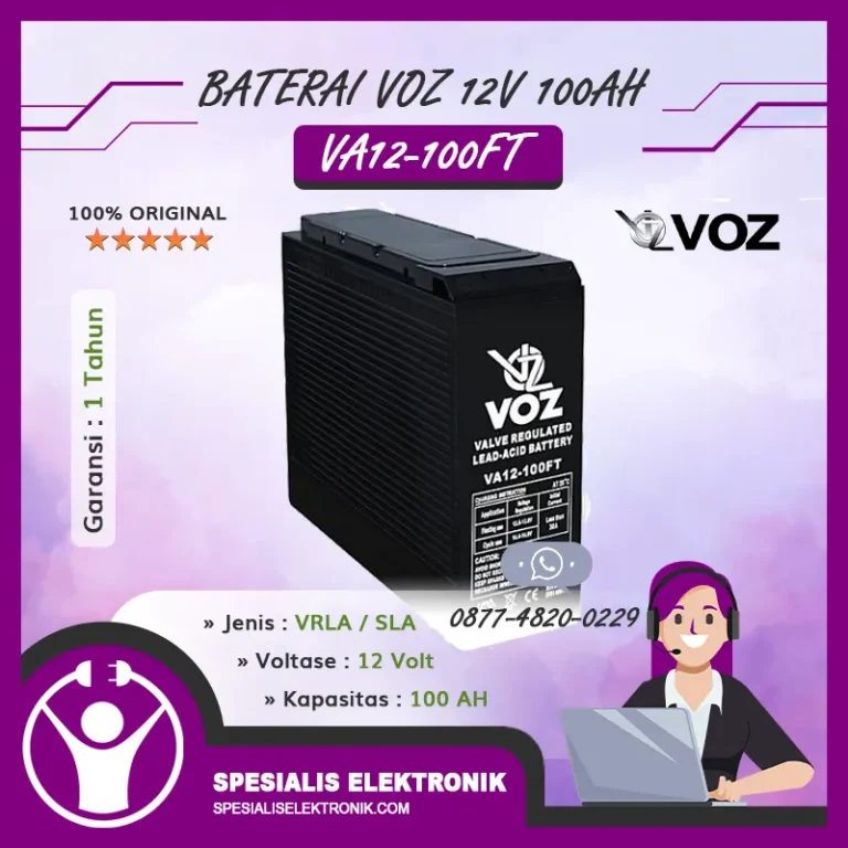 Baterai VOZ 12V 100AH - VA12-100FT