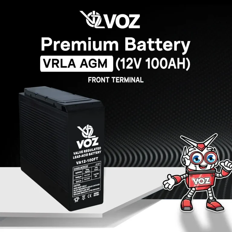 Baterai VOZ 12V 100AH - VA12-100FT 3