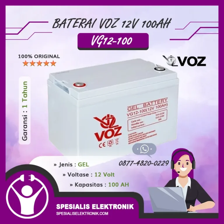 Baterai VOZ 12V 100AH - VG12-100