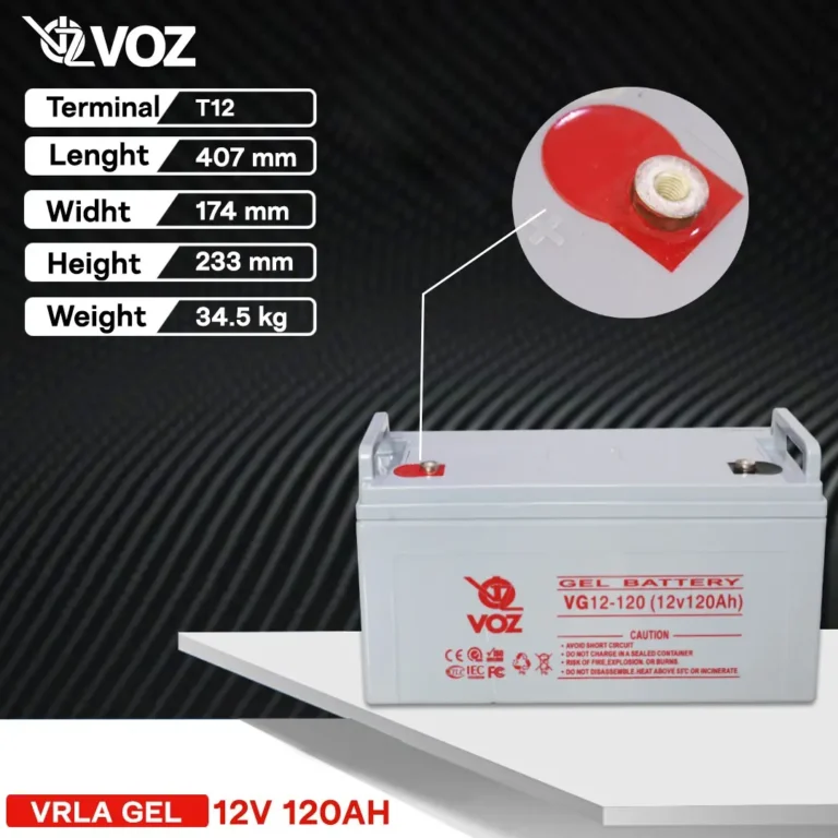 Baterai VOZ 12V 120AH - VG12-120 3