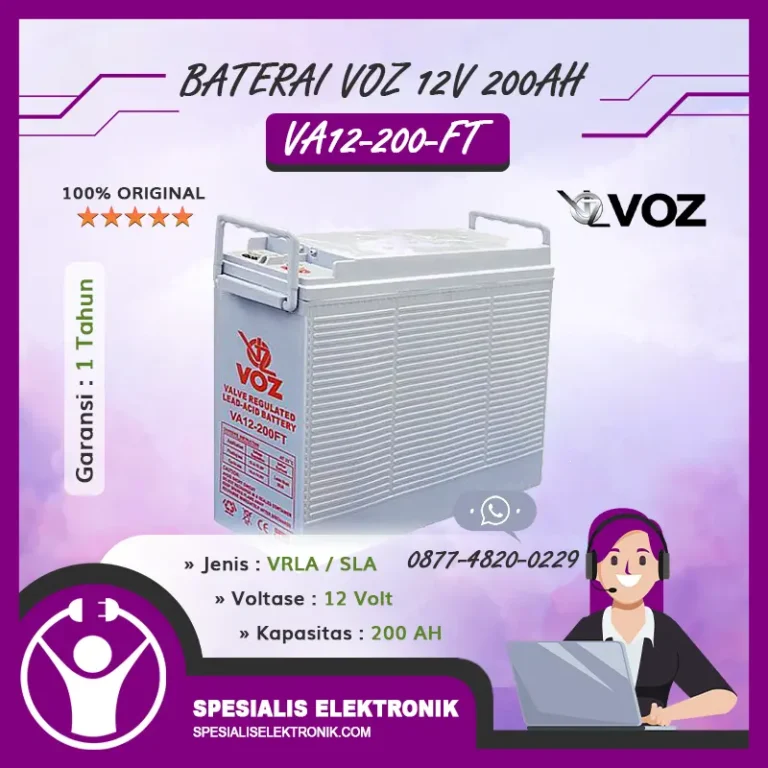 Baterai VOZ 12V 200AH - VA12-200FT