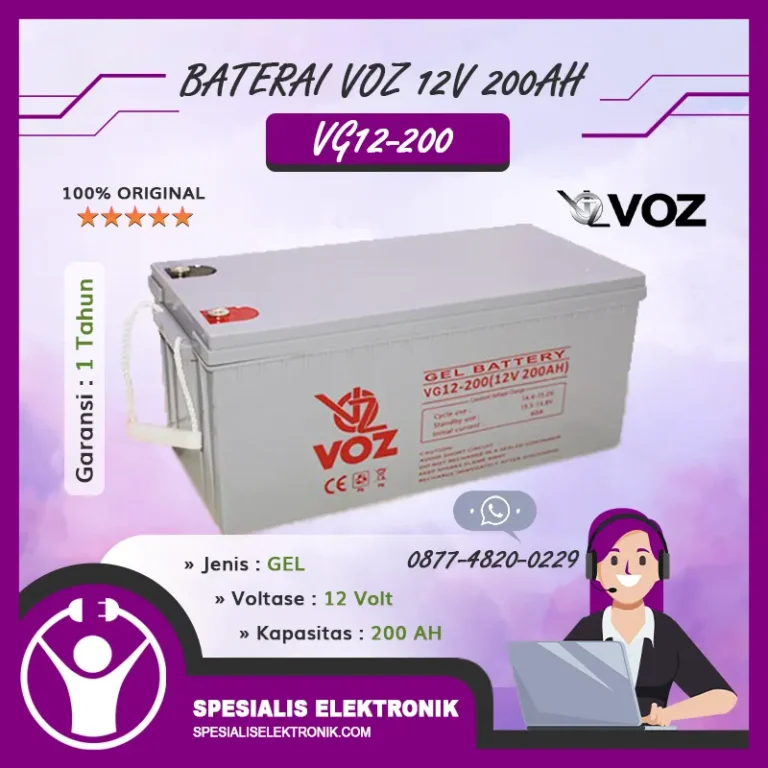 Baterai VOZ 12V 200AH - VG12-200