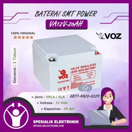 Baterai VOZ 12V 26AH - VA12-26
