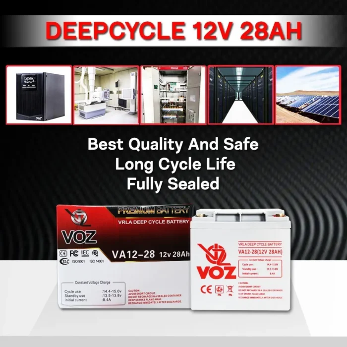 Baterai VOZ 12V 28AH - VA12-28 5