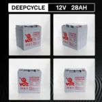 Baterai VOZ 12V 28AH - VA12-28 6