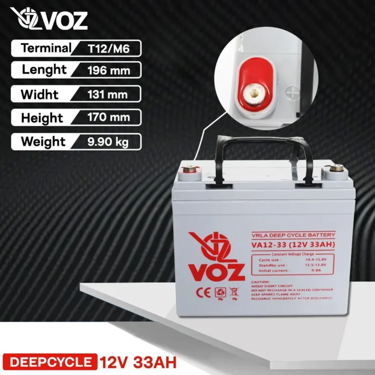 Baterai VOZ 12V 33AH - VA12-33 4