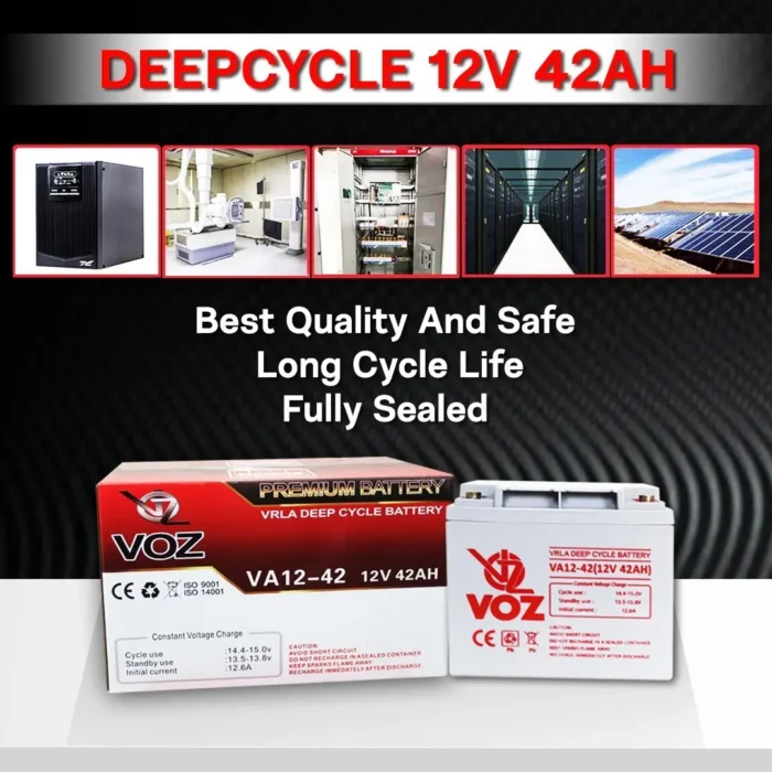 Baterai VOZ 12V 42AH - VA12-42 4