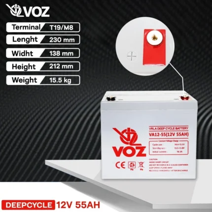 Baterai VOZ 12V 55AH - VA12-55 3