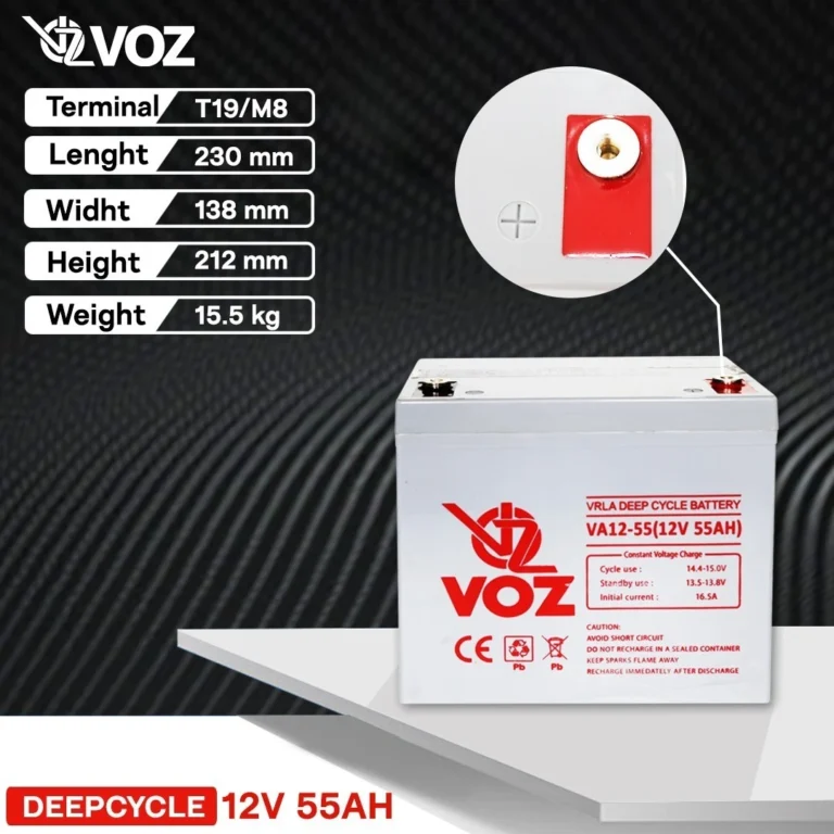 Baterai VOZ 12V 55AH - VA12-55 3