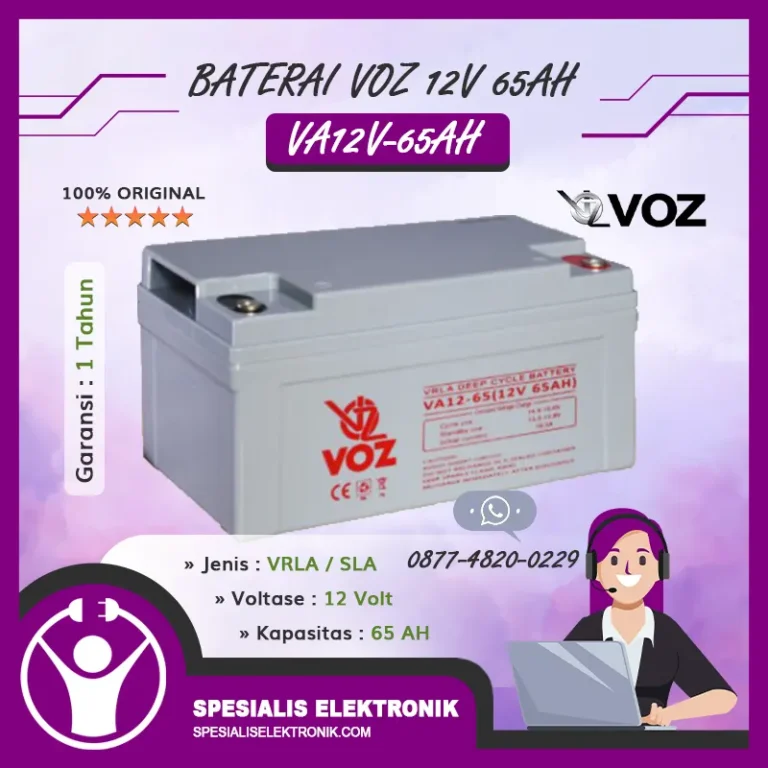 Baterai VOZ 12V 65AH - VA12-65