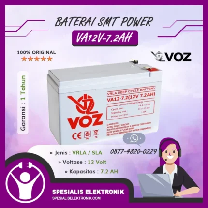 Baterai VOZ 12V 7.2AH - VA12-7.2