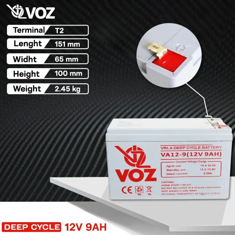 Baterai VOZ 12V 9AH - VA12-9 4