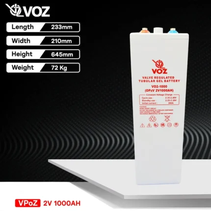 Baterai VOZ 2V 1000AH - VA2V-1000AH 4