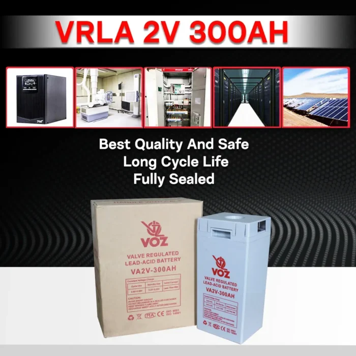 Baterai VOZ 2V 300AH - VA2V-300AH 5