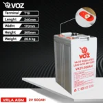 Baterai VOZ 2V 500AH - VA2V-500AH 4