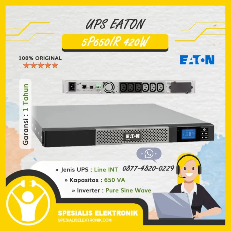 UPS Eaton 5P650iR 650VA 420W
