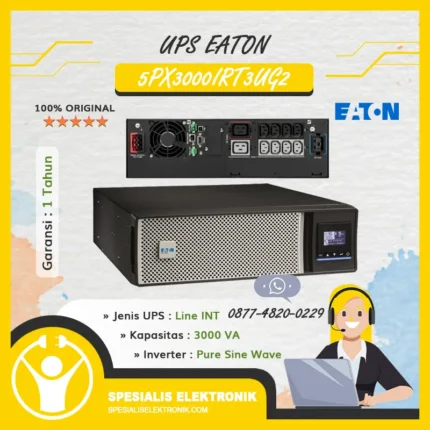 UPS Eaton 5PX Gen2 3000VA 5PX3000IRT3UG2